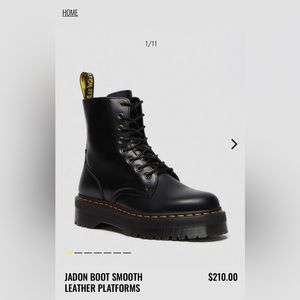 Dr. Martens Platform Jadon Boot